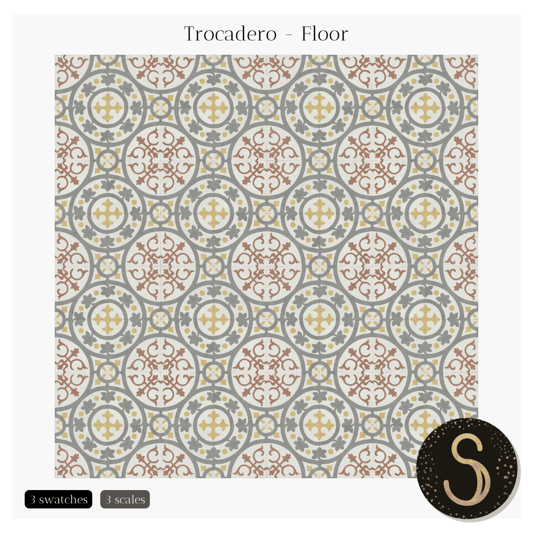 Галерея мода Плитка для пола Trocadero Floors #2